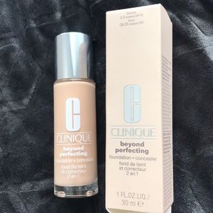 clinique beyond perfecting foundation & concealer✨